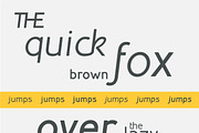 Inprimis - New Sans Serif typefamily, a Sans Serif Font by Bellini studio (Thumbnail 9 of 9)