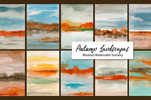 Abstract Autumn Landscapes