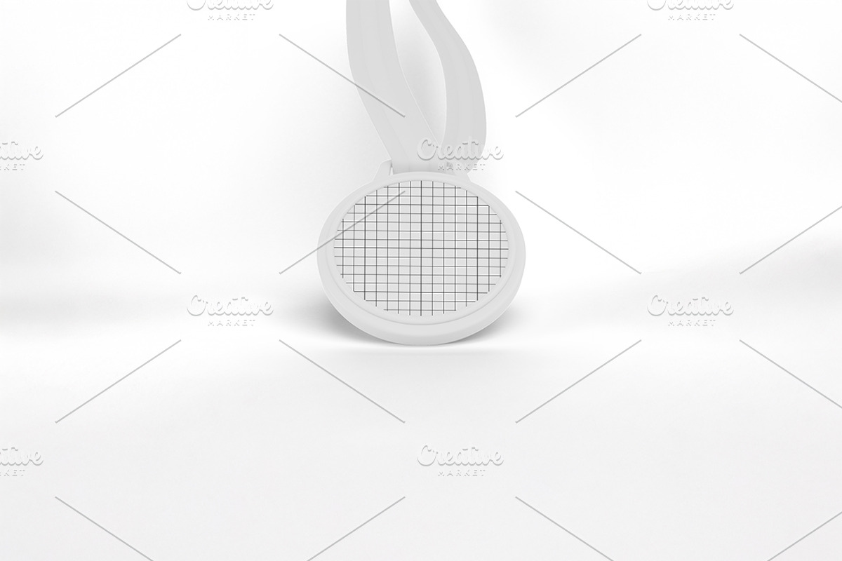 Cartoon Medal Mockup, a Merchandise Mockup by Qaleb Studio (Photo 1 of 2)