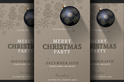 Christmas Party Flyer Invitation, a Card Template by Hotpin (Thumbnail 2 of 3)