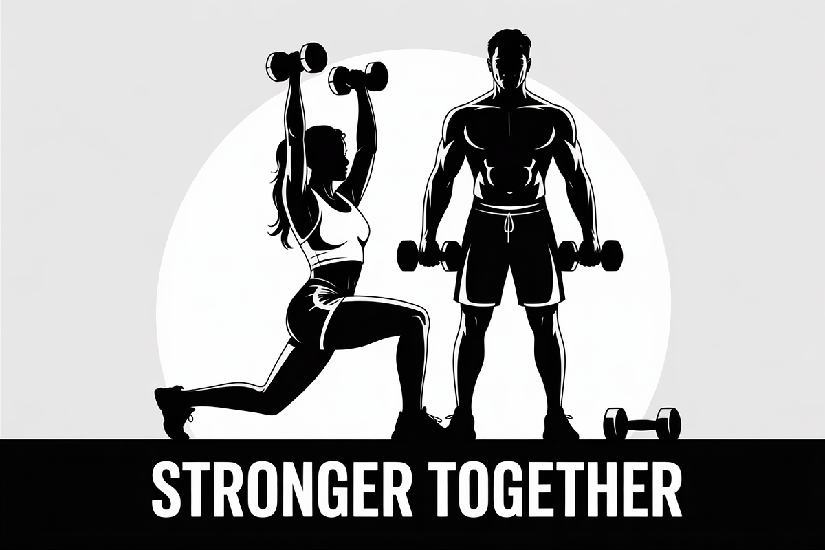 Fitness Workout Training Gym Vector, an Object Graphic by Creativeshirt (Photo 7 of 10)
