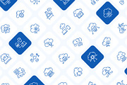 Cloud technology Icon, an Outline Icon by Prosymbols (Thumbnail 5 of 7)