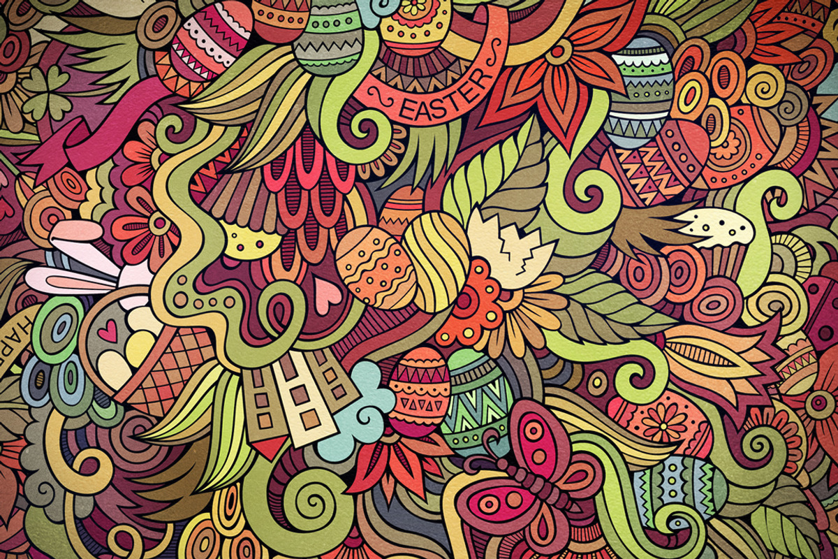 10 Easter Endless Patterns, a Pattern Graphic by BALABOLKA (Photo 2 of 5)