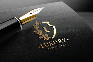 Luxury Crest Logo