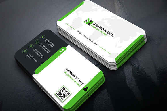 Minimal Realtor Card Template preview 8