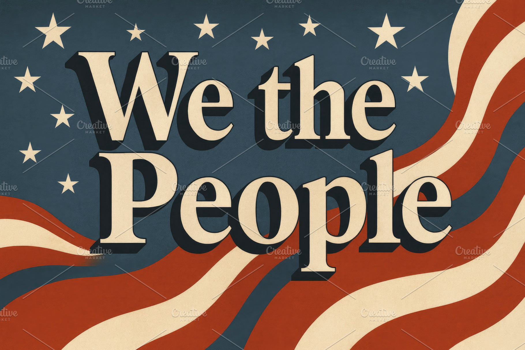 we the people, from the constitution, generative AI, a Photo by Nito