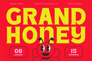 Grand Honey Modern Display Font, a Serif Font by timelesstype.co