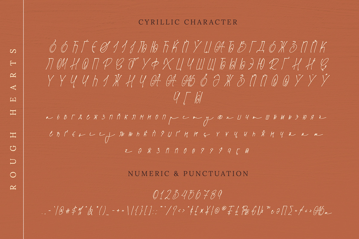 Rough Hearts, a Script Font by Nathatype (Photo 9 of 11)
