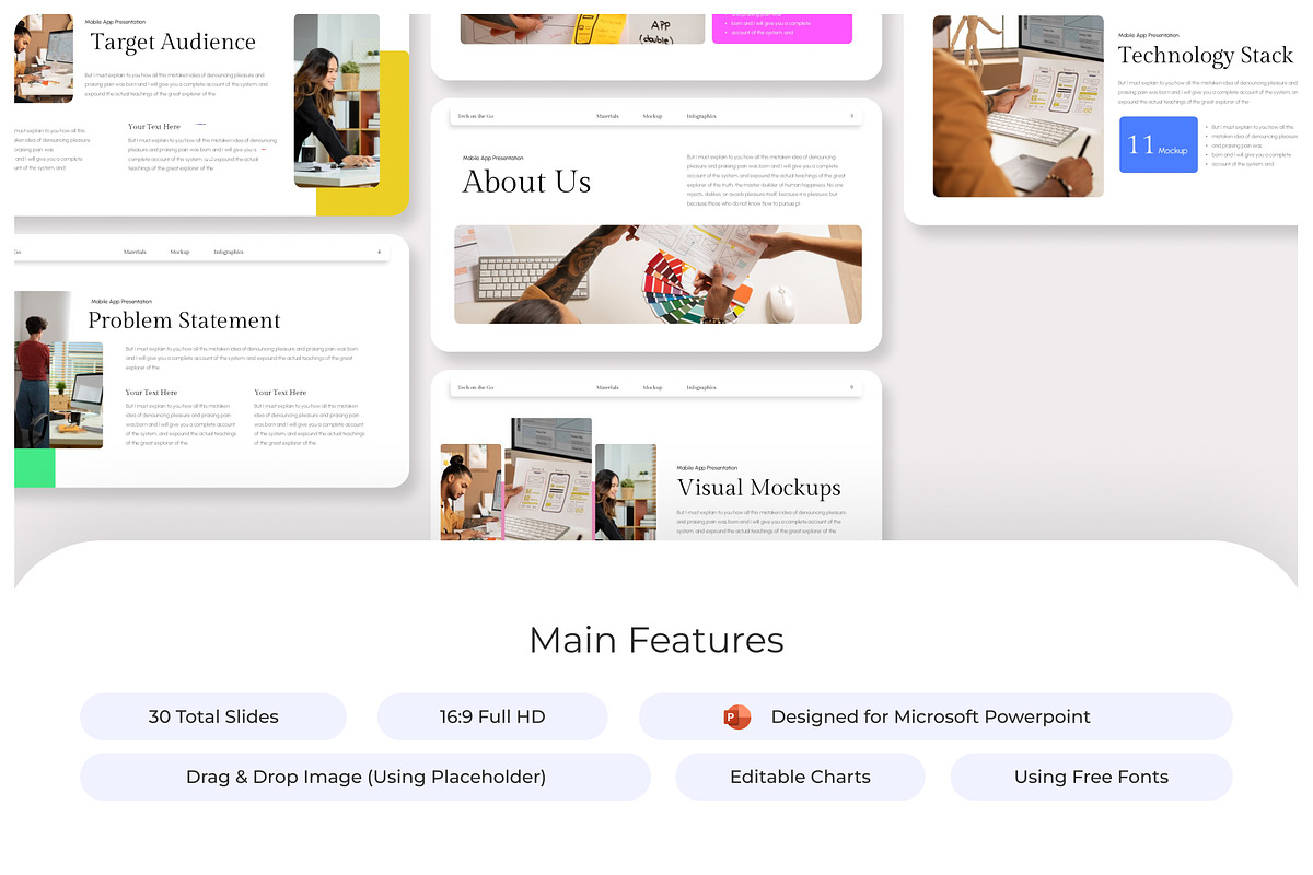 Tech On the Go PowerPoint Template, a Presentation Template by Premast (Photo 2 of 4)