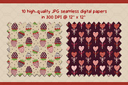 Valentine's Day Date Graphic Set, a Pattern Graphic by Drafts n Doodles (Thumbnail 4 of 10)