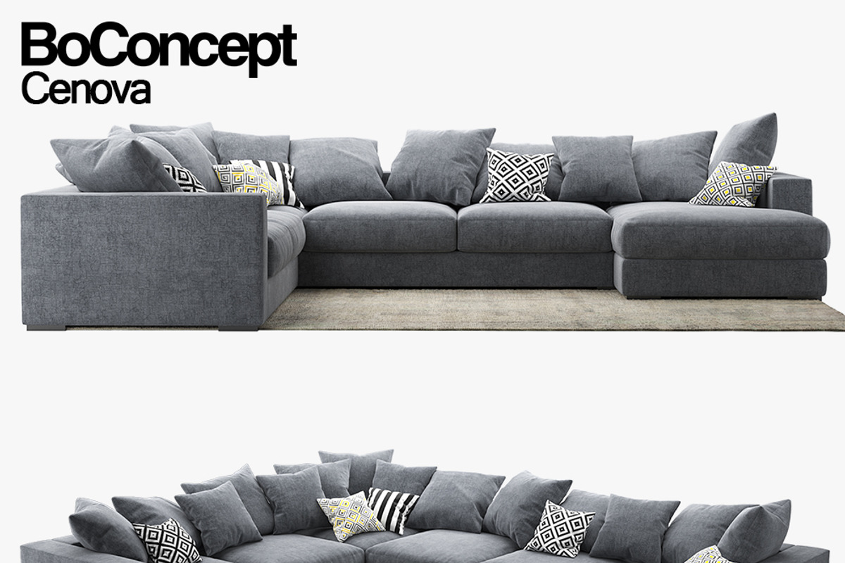 sofa BoConcept Cenova IN52, a Furniture 3D Model by Alartimodels (Photo 1 of 9)