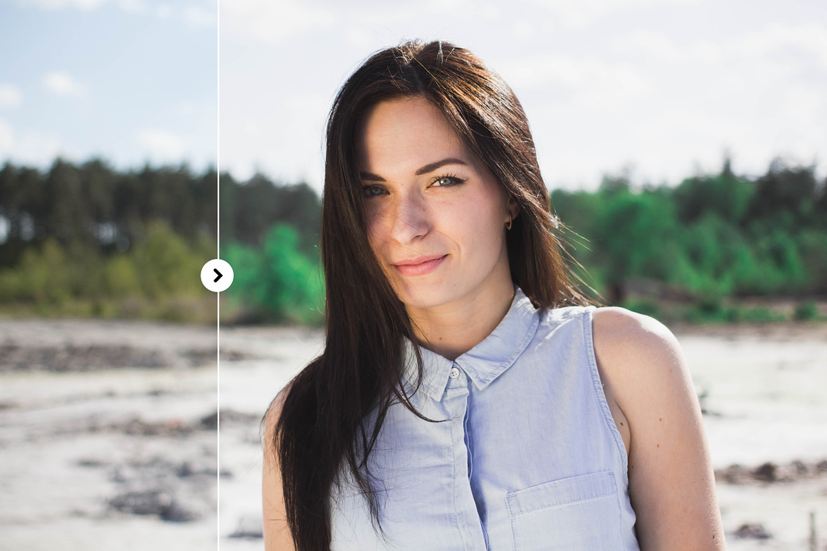 Bright colors - 15 lightroom presets preview 2