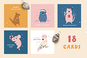 Australian Christmas Greeting Set, an Animal Illustration by danceyourlife (Thumbnail 12 of 12)