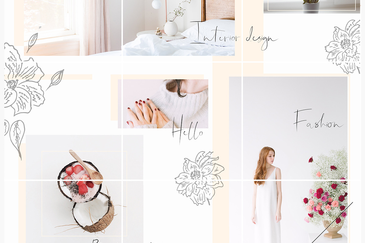 Instagram Post Template Pure Clear, a Templates & Theme by Bumblebee (Photo 4 of 6)