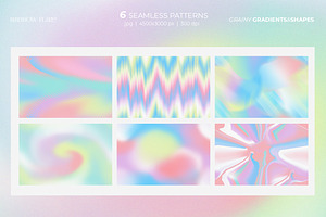 Grainy Gradients & Shapes BUNDLE