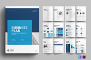 Business Plan Template, a Brochure Template by E-Type (Thumbnail 1 of 7)