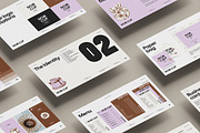 Cafe Brand Guidelines, a Presentation Template by iStar Design (Thumbnail 10 of 16)