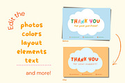 Thank You Cards Templates, a Card Template by Hell Yeah Designs (Thumbnail 6 of 6)