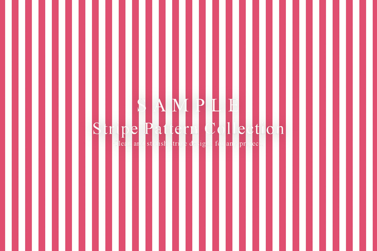 Stripe Pattern Collection – 15 Sheet, a Pattern Graphic by NOMO DESIGN (Photo 7 of 16)