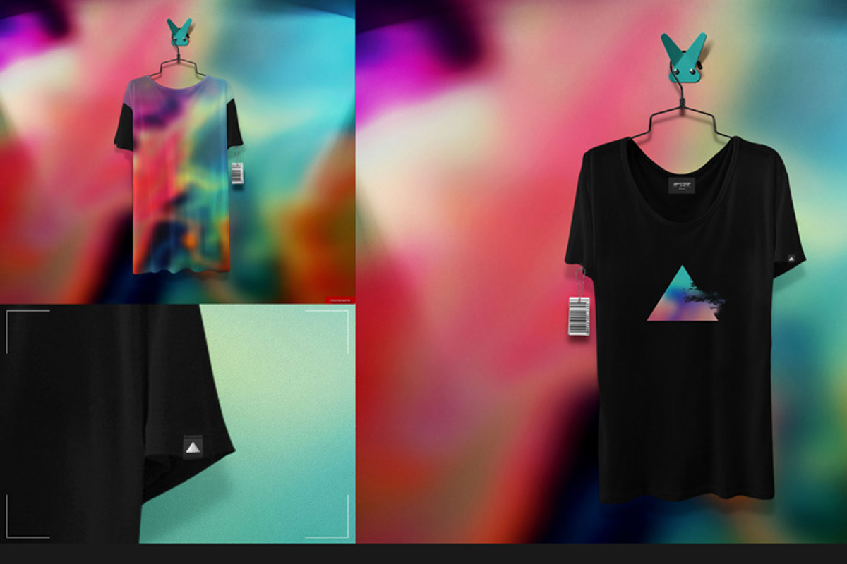 Loose Shirt On 5 Stages Mock-up, a Hoody Mockup by Mocca Mockups Store (Photo 36 of 69)