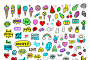 100+ Funny patches + 36 patterns, a Pattern Graphic by Midstream (Thumbnail 3 of 10)