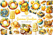 Summer Vacation PNG, an Illustration by SinaCreation (Thumbnail 1 of 5)