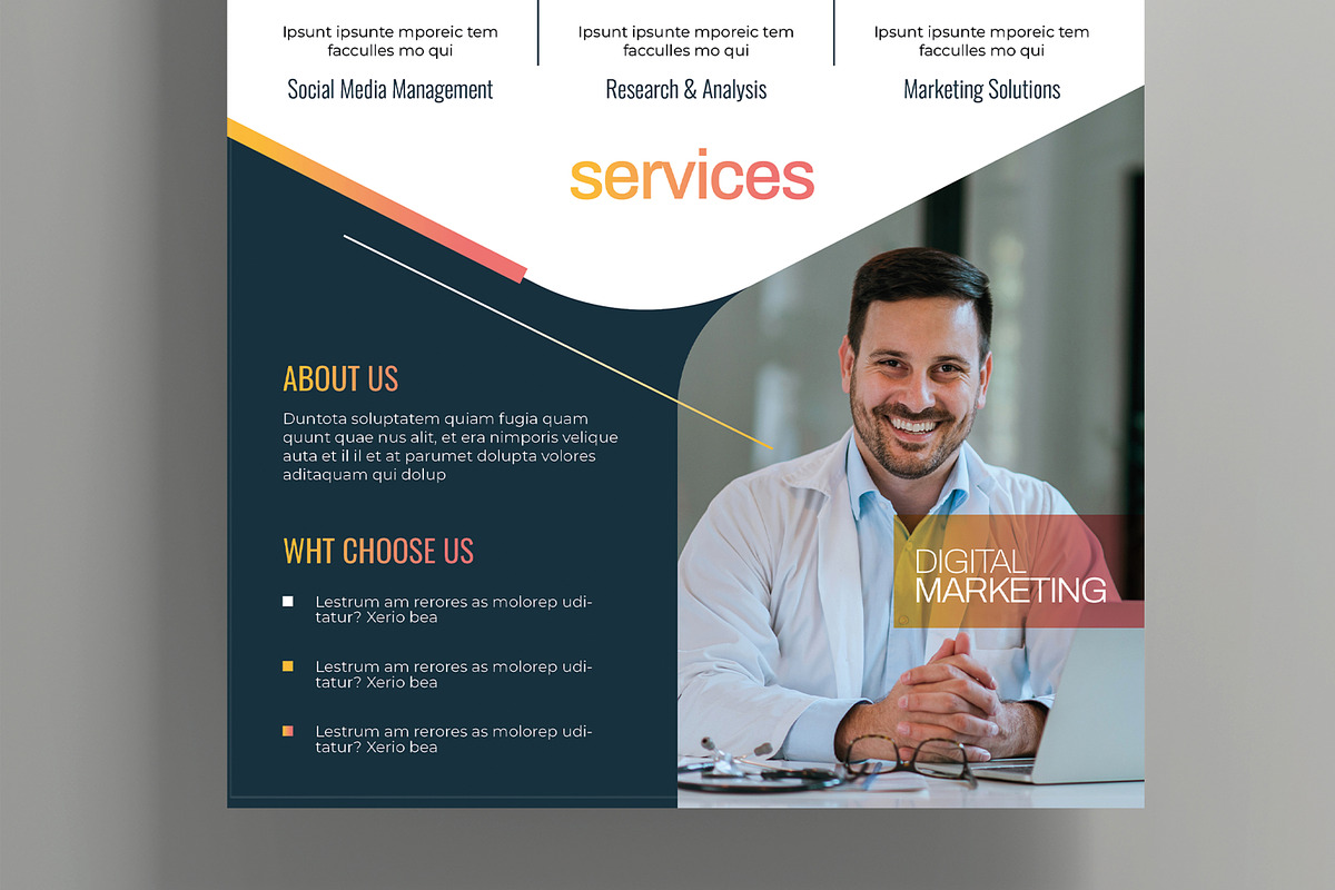 Corporate Flyer Template preview 3