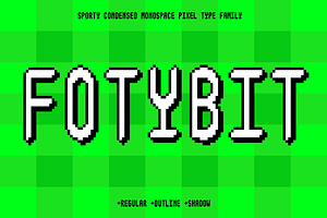 Fotybit - Mono Pixel Condensed