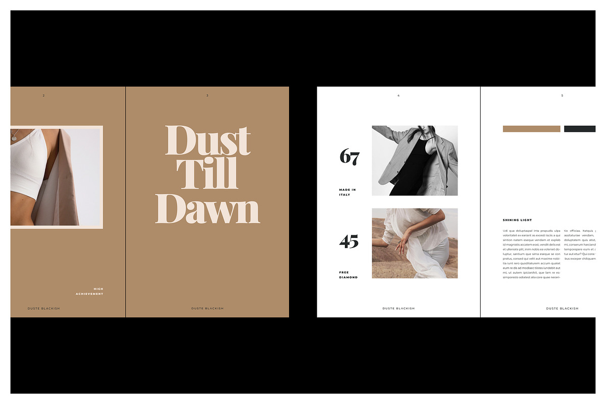 BLACKISH Editorial Lookbook, a Magazine Template by Arif Tri Ananta (Photo 7 of 14)