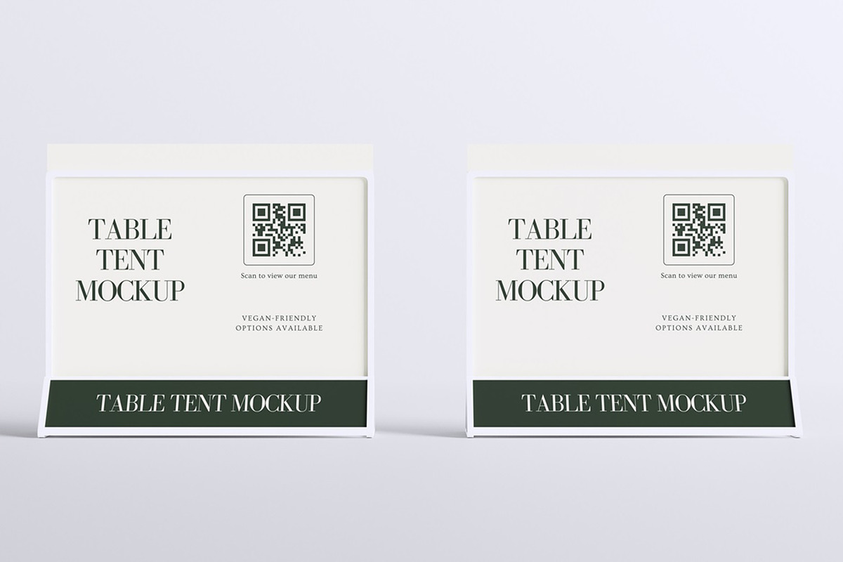 Table Tent Mockup, an Advertising Mockup by Twins_studio926 (Photo 5 of 5)