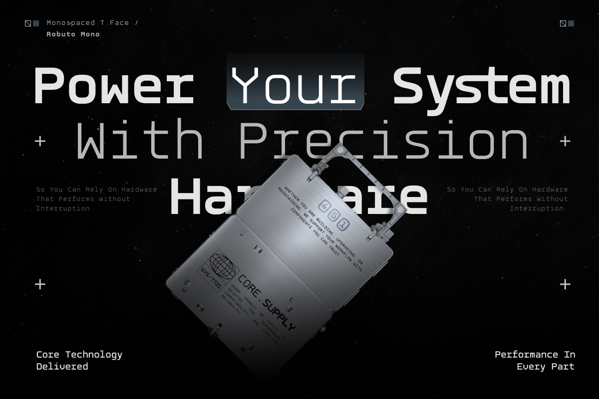 GC Robuto Mono-Futuristic Monospace, a Sans Serif Font by Glyphonic (Photo 16 of 16)
