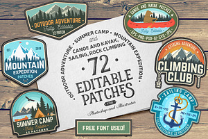 156 Editable Badges And Patches