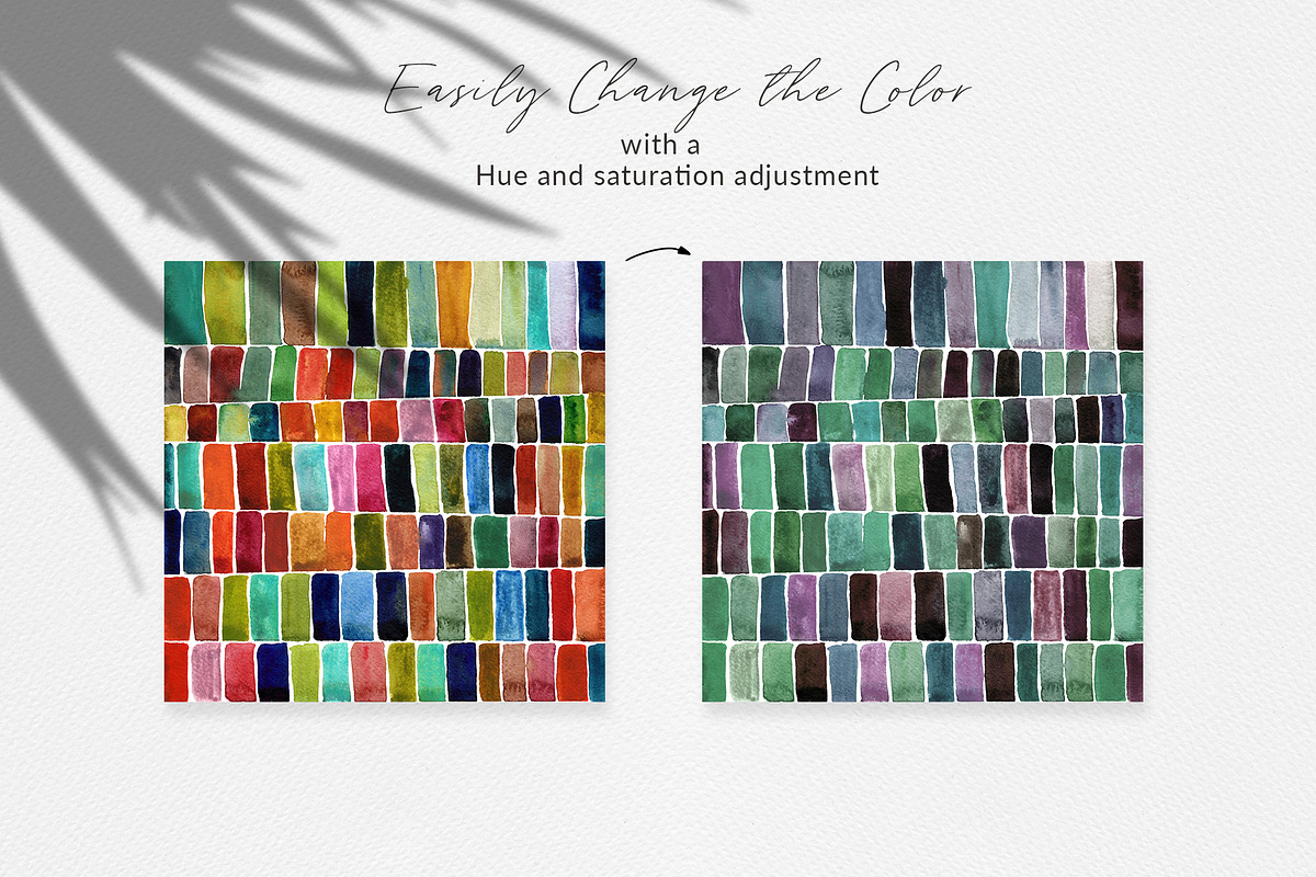 15 Watercolor Mosaic Backgrounds, a Texture Graphic by Sweet Fig (Photo 5 of 10)