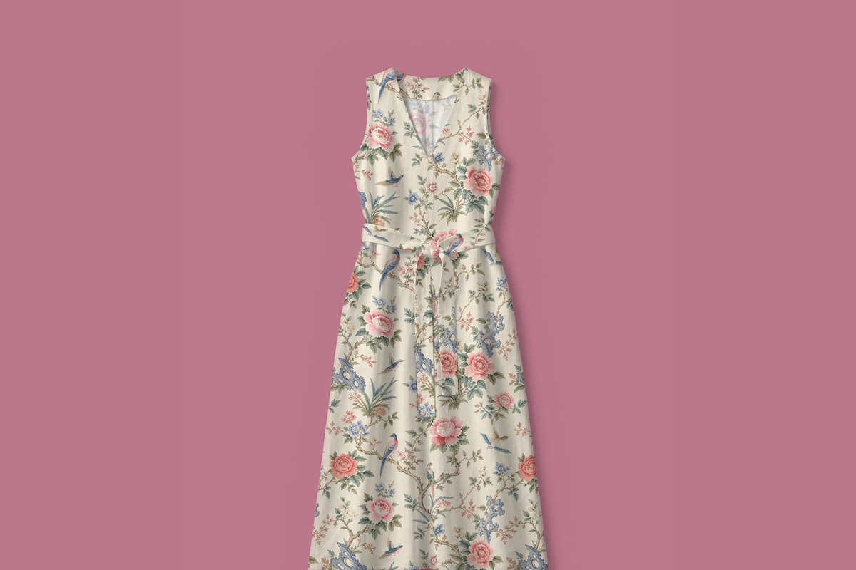 Chinoiserie Botanical Pattern, a Pattern Graphic by elif (Photo 10 of 10)