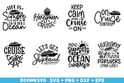 Cruise SVG Bundle 40 Designs, an Illustration by ZoomkSVG (Thumbnail 6 of 7)