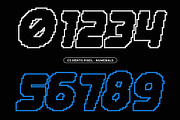 CS Rento Pixel, a Sans Serif Font by Craft Supply Co. (Thumbnail 2 of 8)
