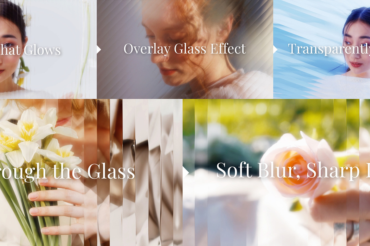 Overlays Glass After Effect Template