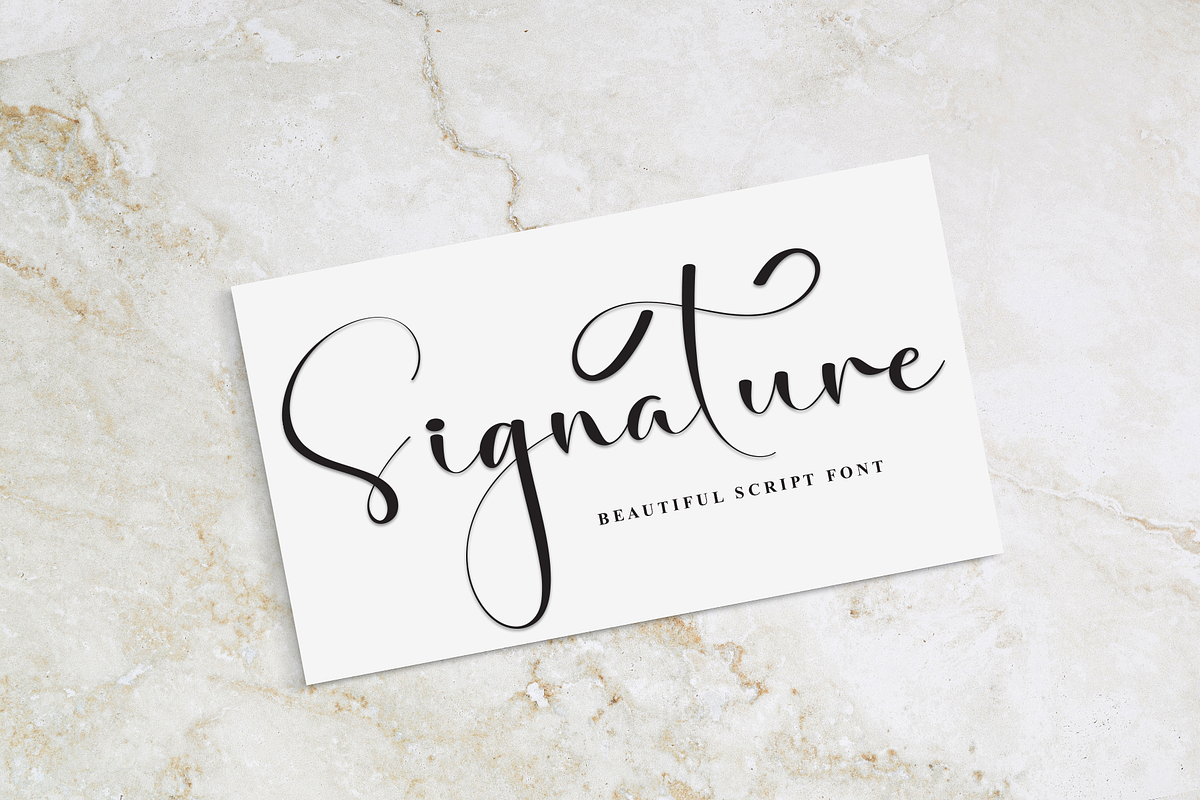 Easterday | Script Font, a Handwritten Font by Scratchones (Photo 5 of 9)