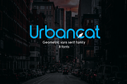 Urbancat Font Family, a Sans Serif Font by vlad.berla (Thumbnail 1 of 11)