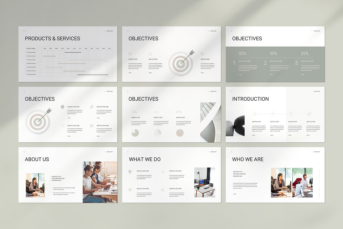 Business Plan Presentation Template, a Presentation Template by CreativeSlides (Photo 7 of 12)