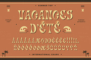 Summer Top Display Typeface, a Serif Font by infernostudio3 (Thumbnail 9 of 11)