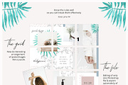 Charming Instagram Puzzle Template, a Social Media Template by AgataCreate (Thumbnail 3 of 5)