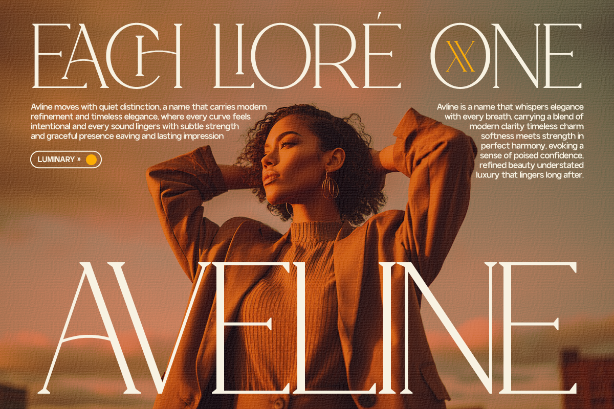 GC Cheline - Modern Elegant Serif, a Serif Font by Glyphonic (Photo 9 of 15)