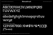 Monostruct, a Slab Serif Font by Muksal Creative (Thumbnail 10 of 10)