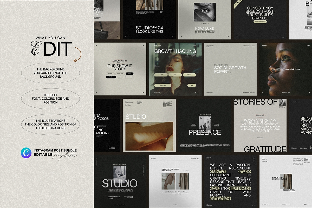 Social Media Templates, a Social Media Template by Prapti Design (Photo 8 of 9)