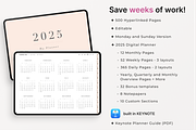 PLR Digital Planner 2025, Keynote, a Design Template by Makii Templates (Thumbnail 2 of 10)