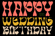 Balegita Groovy Typeface, a Font by madeDeduk (Thumbnail 4 of 11)