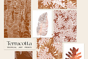 Tropical abstract leaves, a Decorative Illustration by Jeanna Draw (Thumbnail 9 of 15)