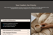 Apartment - Wix Studio Website, a Wix Template by Kitteeh (Thumbnail 2 of 10)