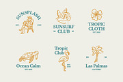 Tropical Aesthetic Pack, an Illustration by Skilline Supply Co. (Thumbnail 3 of 15)